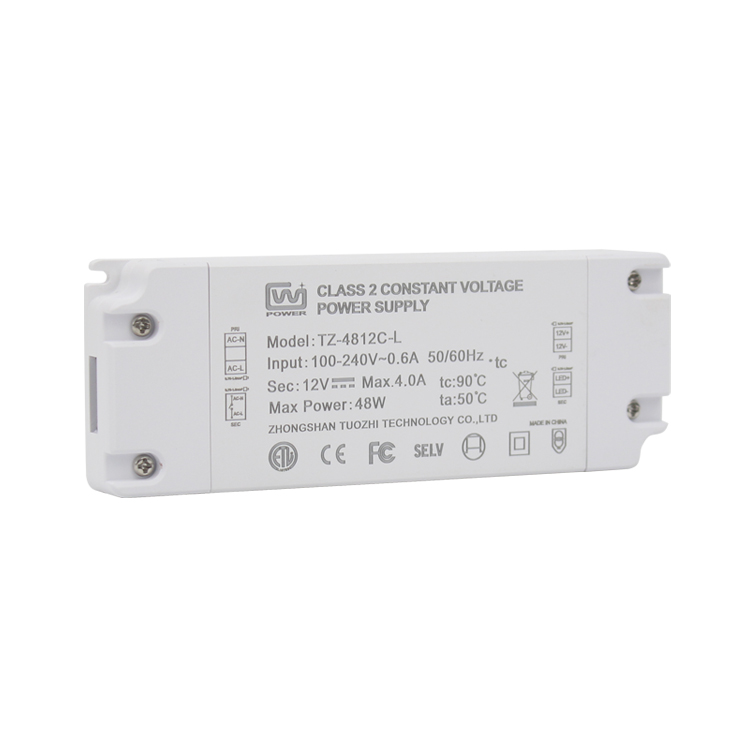 TZ-4812C-L 48W constant voltage Special power supply for Fog removing LED mirror