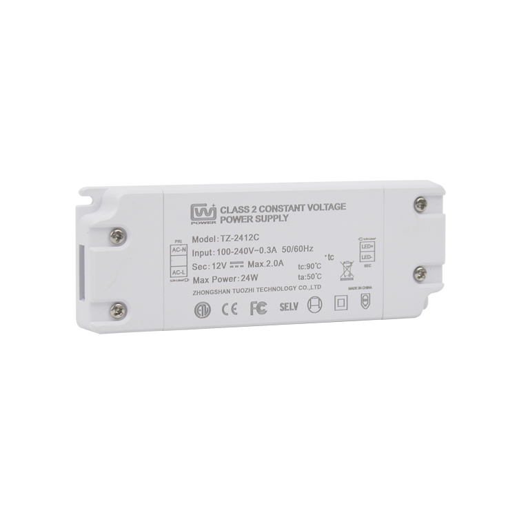 TZ-2412C 24W ETL CE LED led driver  for  bathroom led mirror