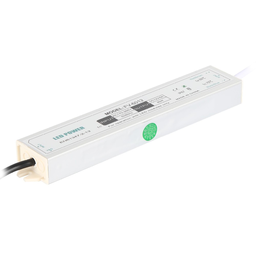 FV-6012 constant voltage IP67 LED power supply for Yard lighting