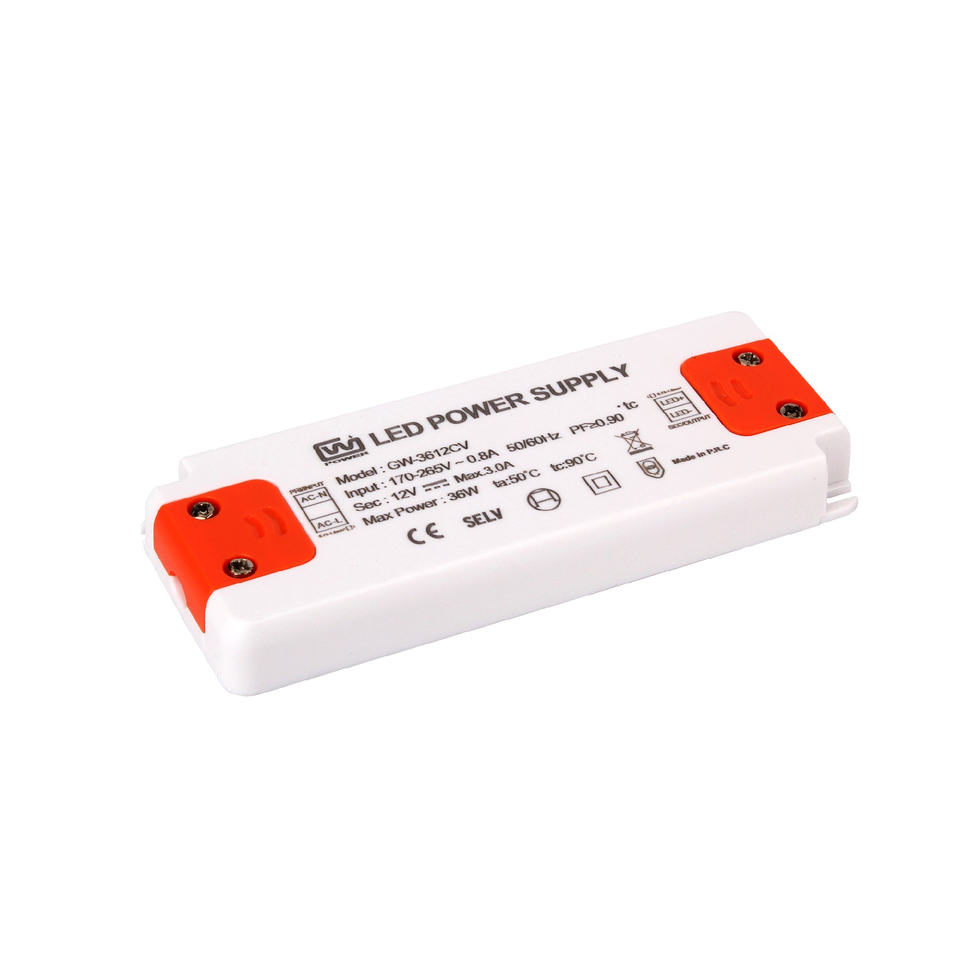 TUV-CE 36W 12V 24V constant voltage  Indoor switching LED power supply led driver
